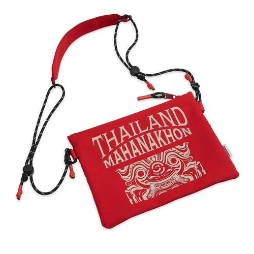 Mahanakhon  AKSRA CROSSBODY BAG YAK RED