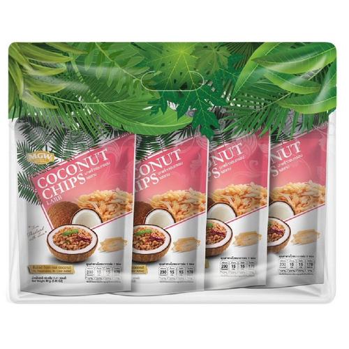 MARKET GATEWAY 椰子片-Larb flavor （40g.x 4）