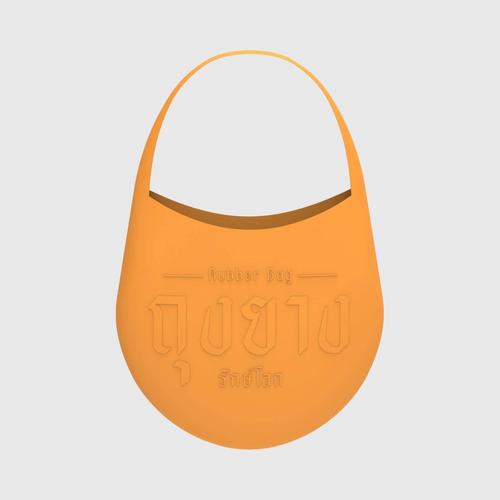 Rubber Idea Rubber Bag Summer Edition Citrus Orange