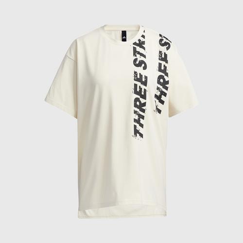 ADIDAS  W WORD S/S T1 T-SHIRT (SHORT SLEEVE) Size L NON-DYED UK