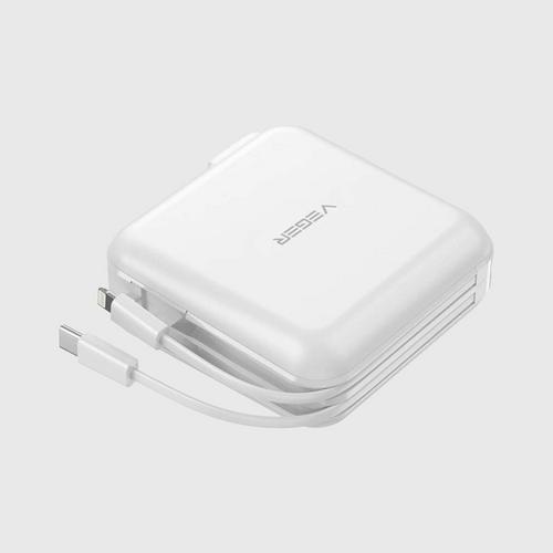 VAGER P15-WHT PB15K C/PD/20W+QC3.0+CableC/LTG