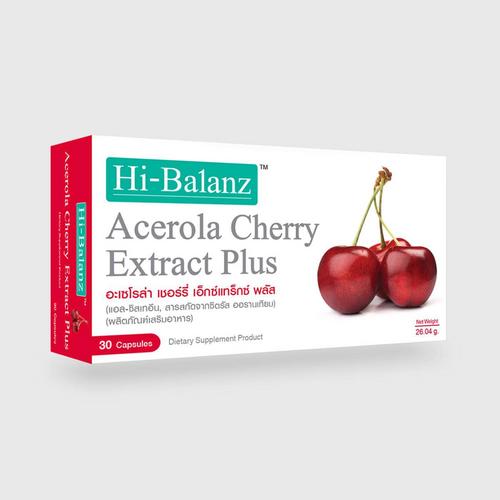 Hi-Balanz Acerola Cherry Extract Plus 30 Capsules