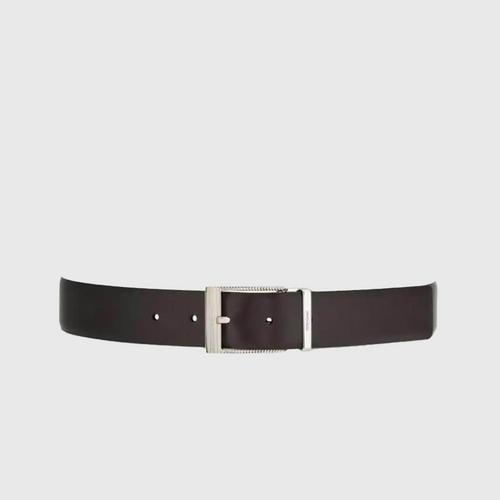 SALVATORE FERRAGAMOM.BELT DOUBLE ADJUSTABLE/BROWN-BLACK SIZE 115