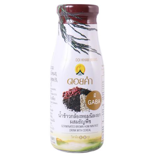 DOI KHAM GERMINATED BROWN HOM NIN RICE DRINK WITH CEREAL 250 ML.