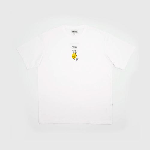 MAHANAKHON Lifestyle T-shirt Peace Pixx - White - M