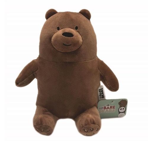 WE BARE BEARS Sit Plush Toy Grizz 10