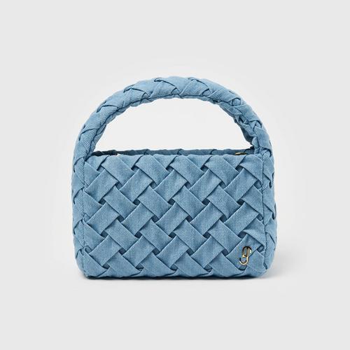 迷你 Paris手袋-牛仔蓝