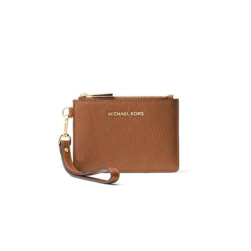 Michael Kors Small Mercer Pebbled Leather Coin Case