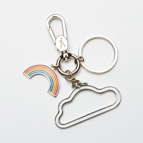 Mahanakhon SkyWalk 云和彩虹金属钥匙扣