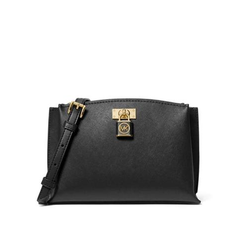 Michael Kors Ruby Medium Saffiano Leather Messenger Bag