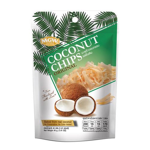 MARKETGATEWAY Coconut Chips (Original Flavor) 40G