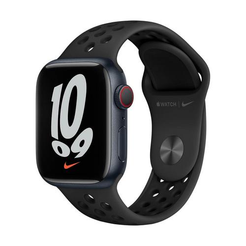 APPLE Watch Nike Series 7 (GPS+Cellular) Midnight Aluminum Anthracite
Black Nike Sport Band (41mm.)