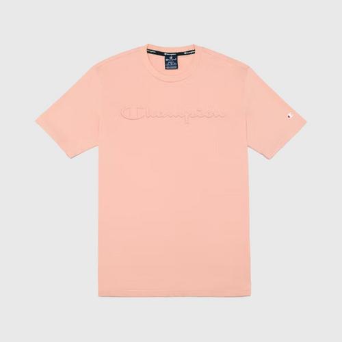 CHAMPION Crewneck T-Shirt 217146-PS164 - Pink XS