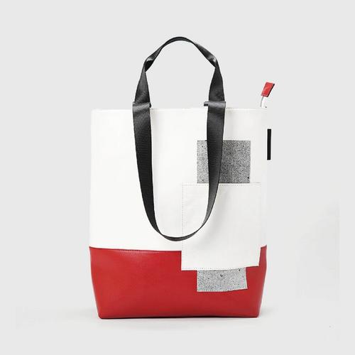 AKANEGFORM (包) Tote Bag - White/Red