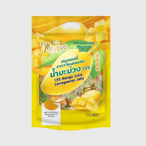MONAE BRAND 15% MANGO JUICE CARRAGEENAN JELLY    400 G.