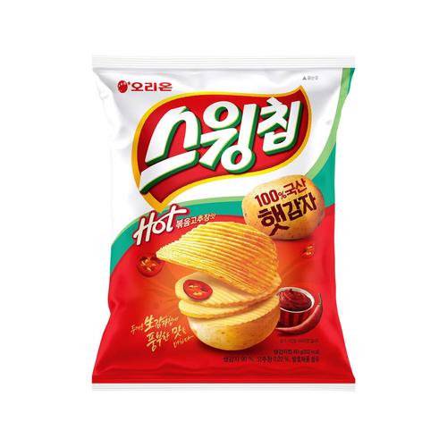 ORION SWING CHIPS HOT FLAVOR 60G.