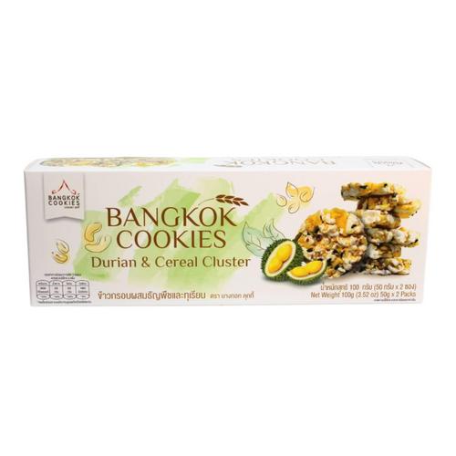 Bangkok cookies榴莲粗粮米饼100g
