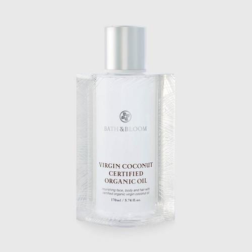BATH&BLOOM CERTIFIED ORGANIC COCONUT OIL 170ML