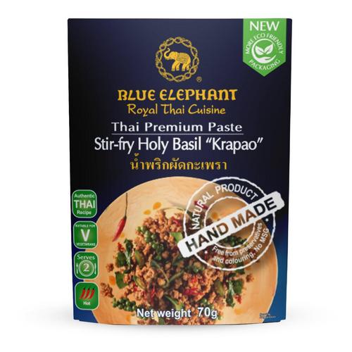 STIR-FRY HOLY BASIL PASTE (KRAPAO) 70G.