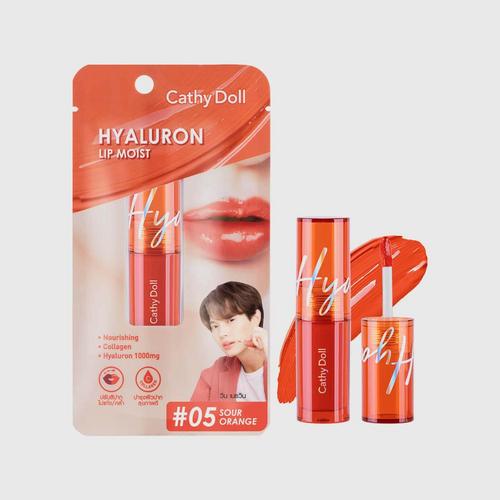 CATHY DOLL Hyaluron Lip Moist 3.9 g. - #05 Sour Orange