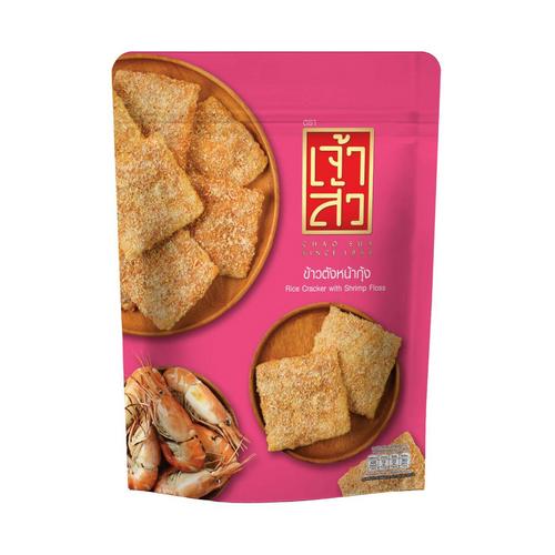 CSU RICE CRACKER W/SHRIMP FLOSS 80G.