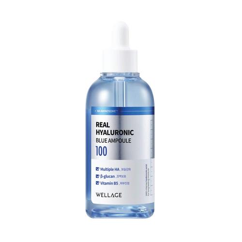 Wellage Real Hyaluronic Blue Ampoule 100 ML.