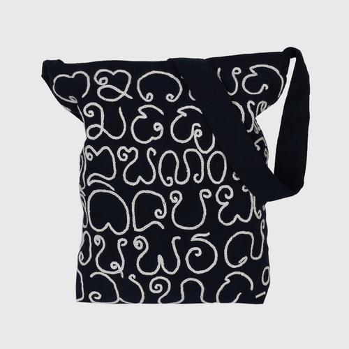 NINECHAIDEE - Cotton bag, sash, letters