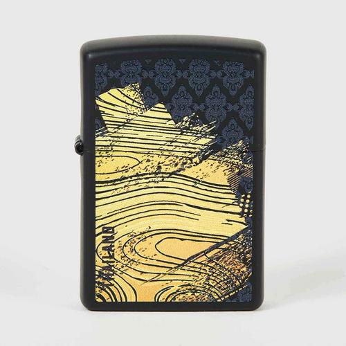 ZIPPO Exclusive Collectible Lighter THAILAND CELEBRATION GOLD BRUSH