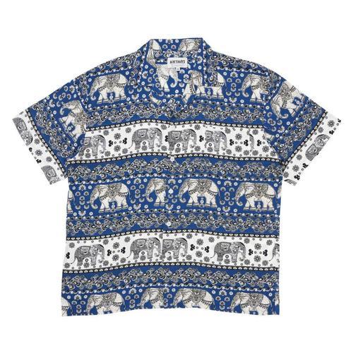 Mahanakhon Chang Hawaii Shirt Blue - S