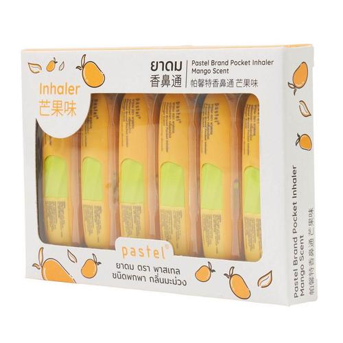 PX8 Pastel Pocket Inhaler Mango 1*6