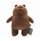 WE BARE BEARS Stand Plush Toy Grizz 10