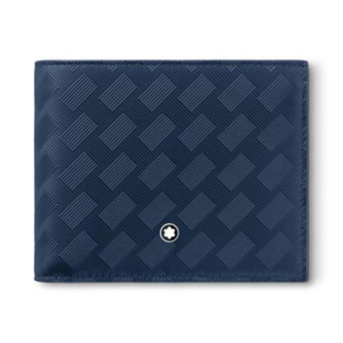 万宝龙风尚3.0系列6卡位钱夹 墨水蓝