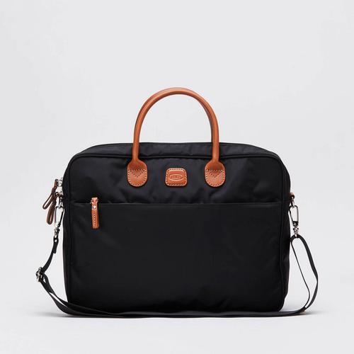 BRIC'S X-Travel Medium Briefcase (Black) 0.50 kg