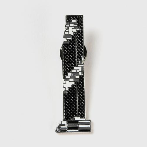 Mahanakhon Skywalk Enamel Pin - Black