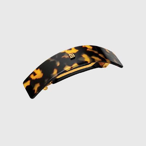 BALMAIN PARIS HAIR COUTURE Cellulose Acetate Barrette pour Cheveux LargeHair Acc - Tortoise Shell
