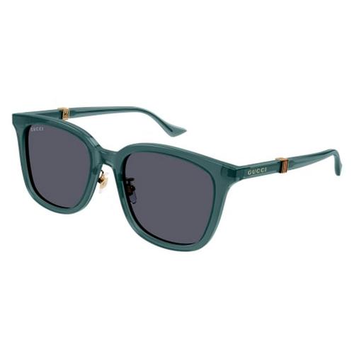 古驰 GUCCI (太陽眼鏡) GG1498SK SHINY TRANSPARENT SEA PINE GREY/SOLID GREY SIZE 54