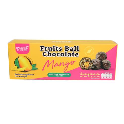 BANGKOK COOKIES Fruits Ball Chocolate Mango 90 g.