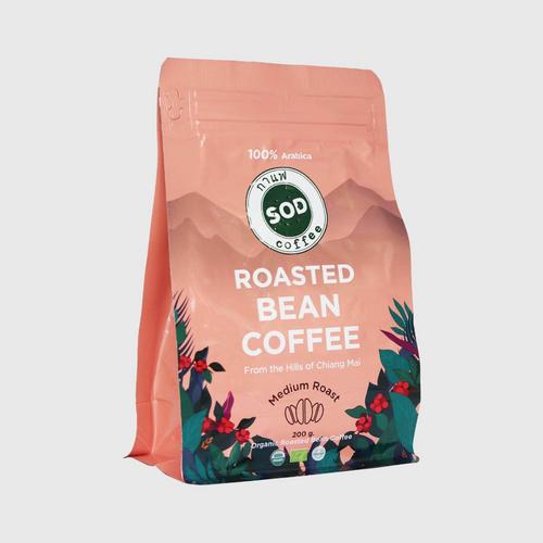 SOD Rosted Bean Coffee - Medium Roast 200 g.