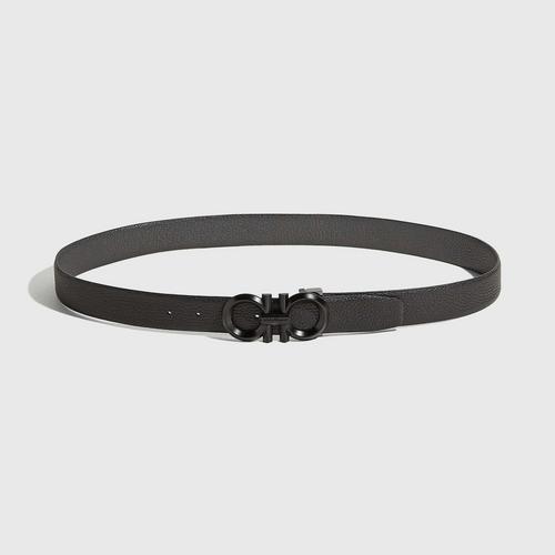 SALVATORE FERRAGAMO REVERSIBLE AND ADJUSTABLE GANCINI BELT/105 CMs.