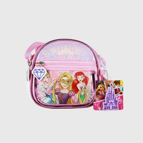 DISNEY Princess Sling Bag with Front - Pink
