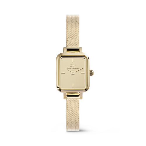 Daniel Wellington Quadro Mini 15.4x18.2 镜面金色