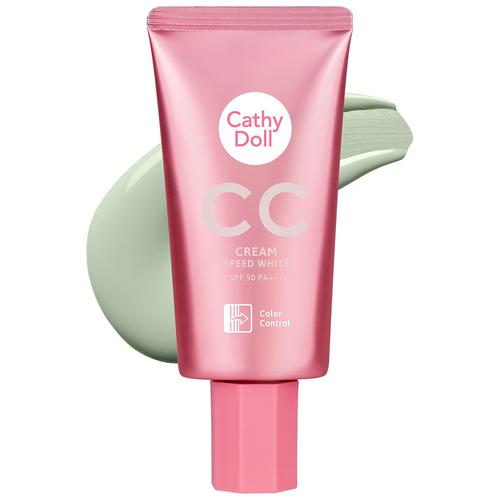 Cathy Doll Speed White CC Cream SPF50+ PA+++ 50ml #2 Green (Ver.2)