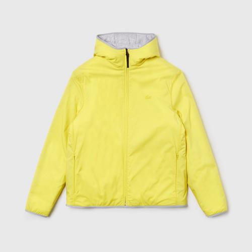 LACOSTE Men's Motion Reversible Jacket (Grey Chine) - Size 5 (L)