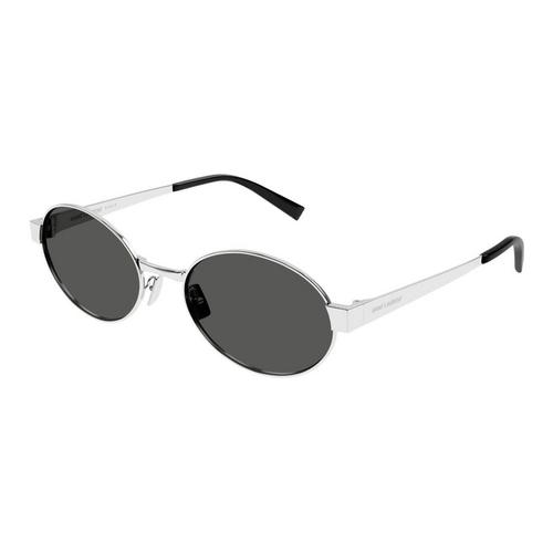 圣罗兰 SAINT LAURENT (太陽眼鏡 ) SL 692-002 Shiny Silver/Solid Grey SIZE 55