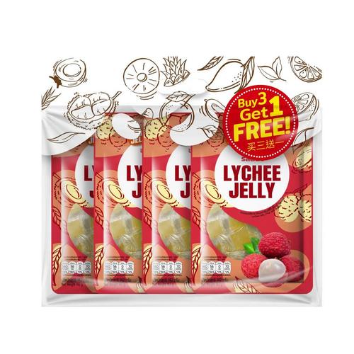 TJL JELLY 荔枝口味 568克（142克×4袋）