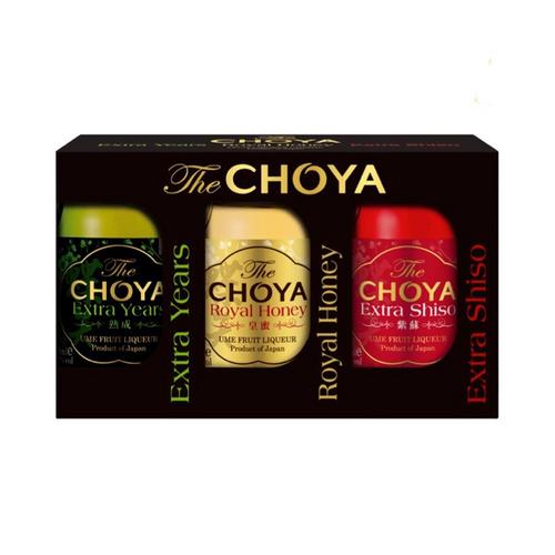 CHOYA梅酒3瓶系列 50ML*3