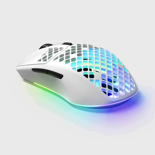 SteelSeries AEROX 3 WIRELESS GAMING MOUSE - WHT