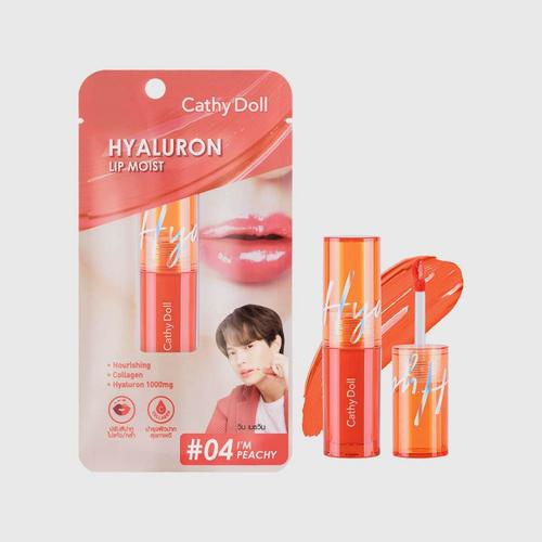 CATHY DOLL Hyaluron Lip Moist 3.9 g. - #04 I'm Peachy