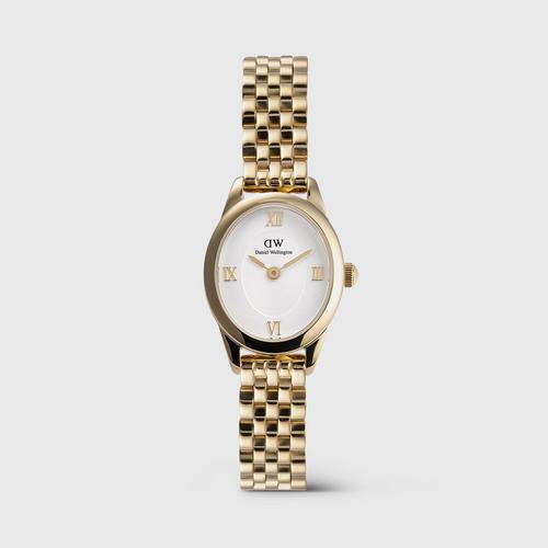 Daniel Wellington Ophelia Mini 25.5x22 白色链节金色