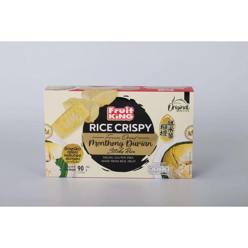 FRUIT KING FREEZE DRIED DURIAN STICKY RICE 90G.